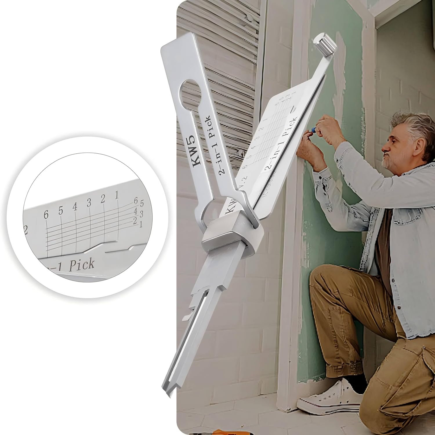 Lockly KW5 2-in-1 Pick & Decoder
