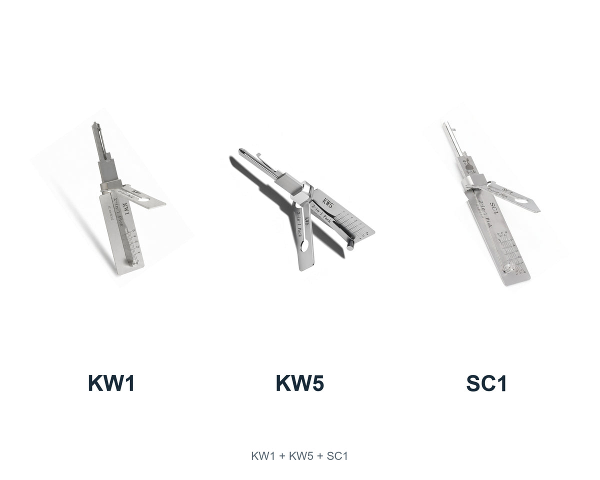 Lockly bundle: KW1 + KW5 + SC1 — 3 tools