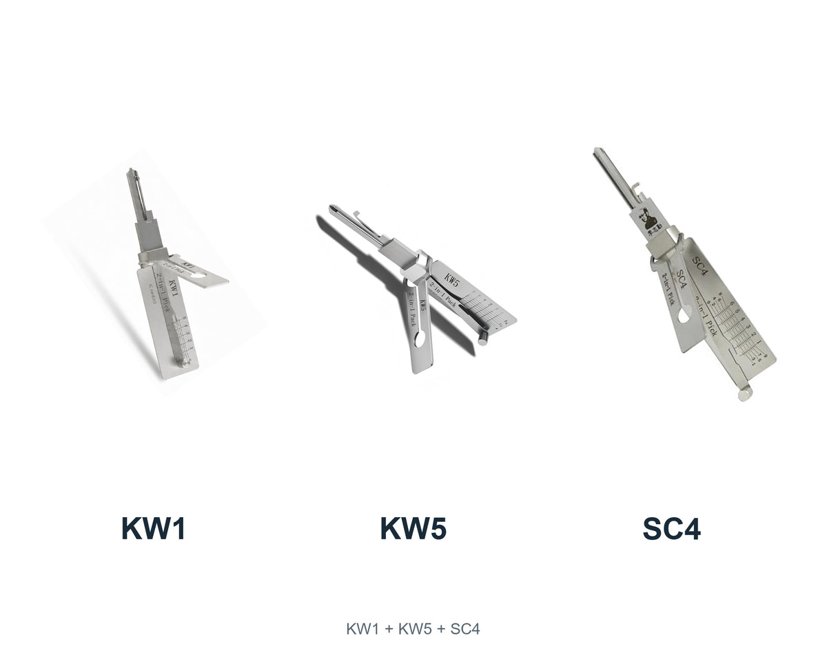 Lockly bundle: KW1 + KW5 + SC4 — 3 tools