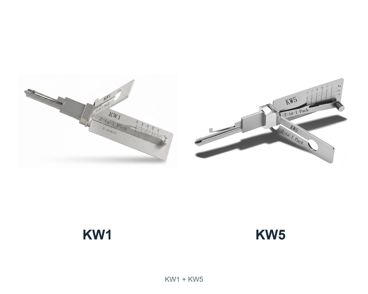 Lockly bundle: KW1 + KW5 — 2 tools