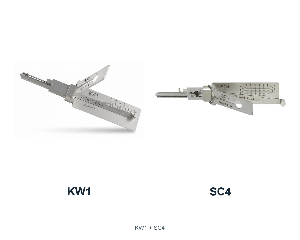Lockly bundle: KW1 + SC4 — 2 tools