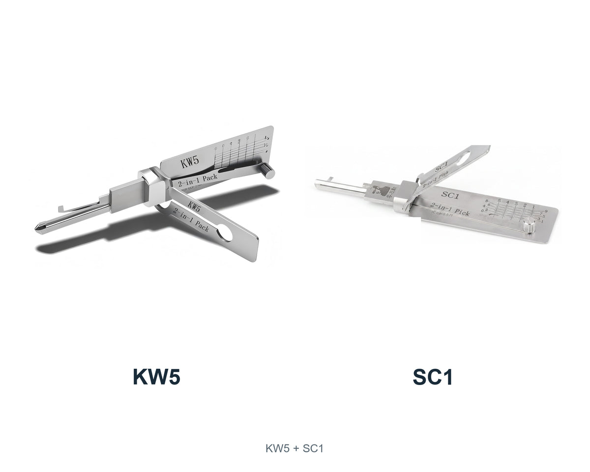 Lockly bundle: KW5 + SC1 — 2 tools