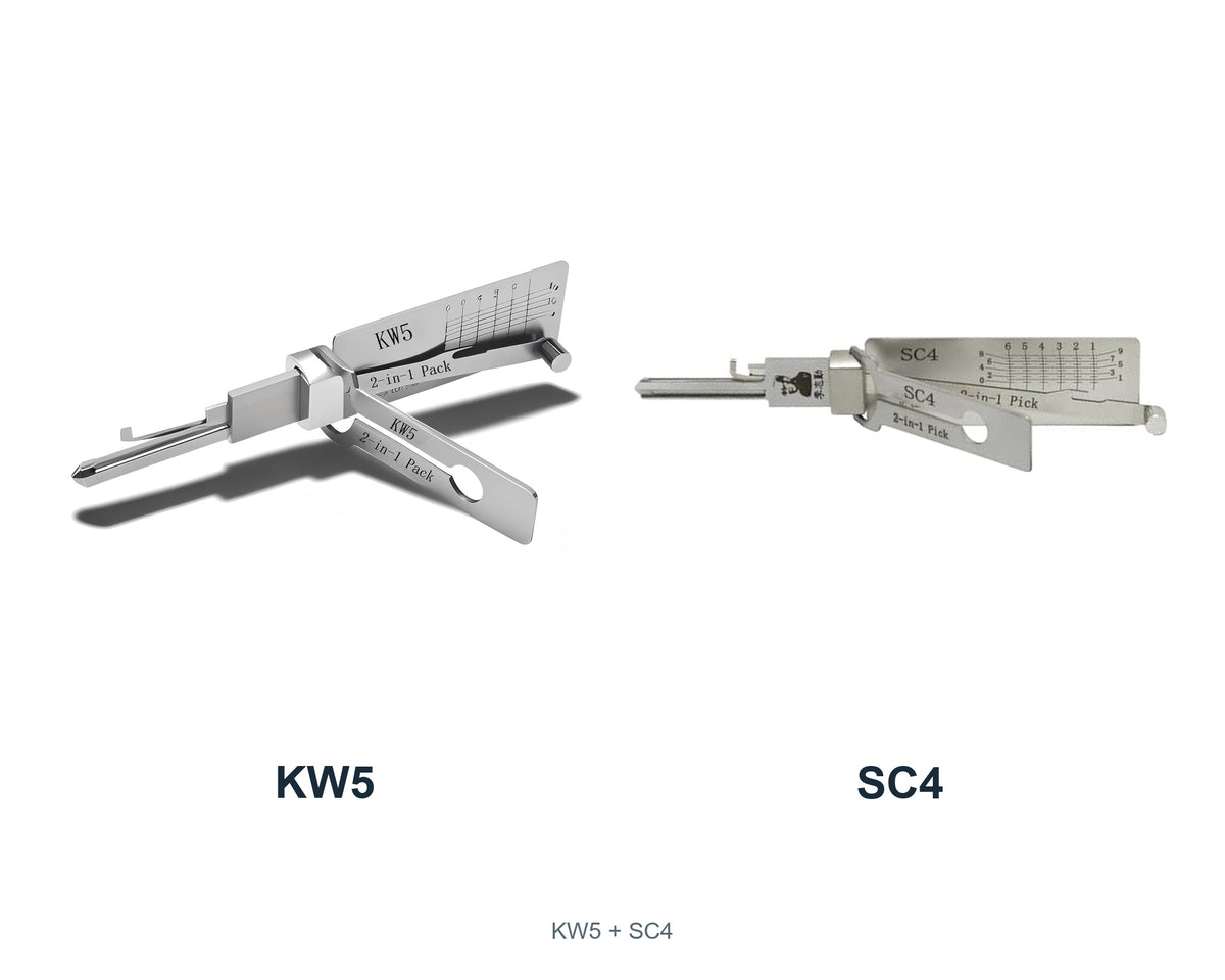 Lockly bundle: KW5 + SC4 — 2 tools