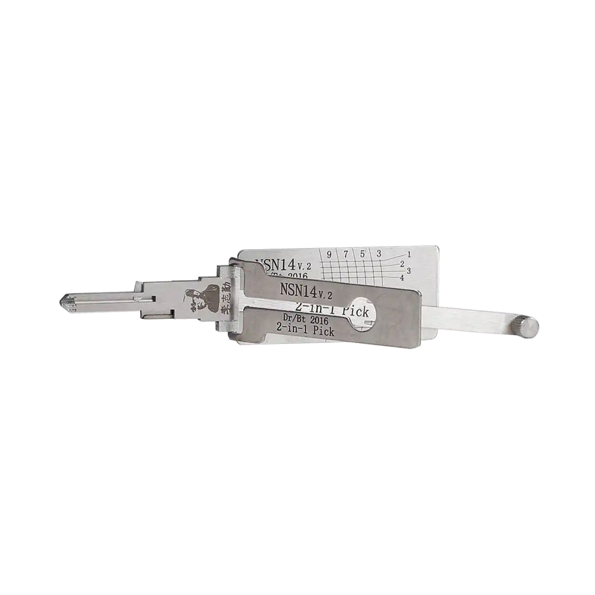NSN14 2-in-1 locksmith tool detail