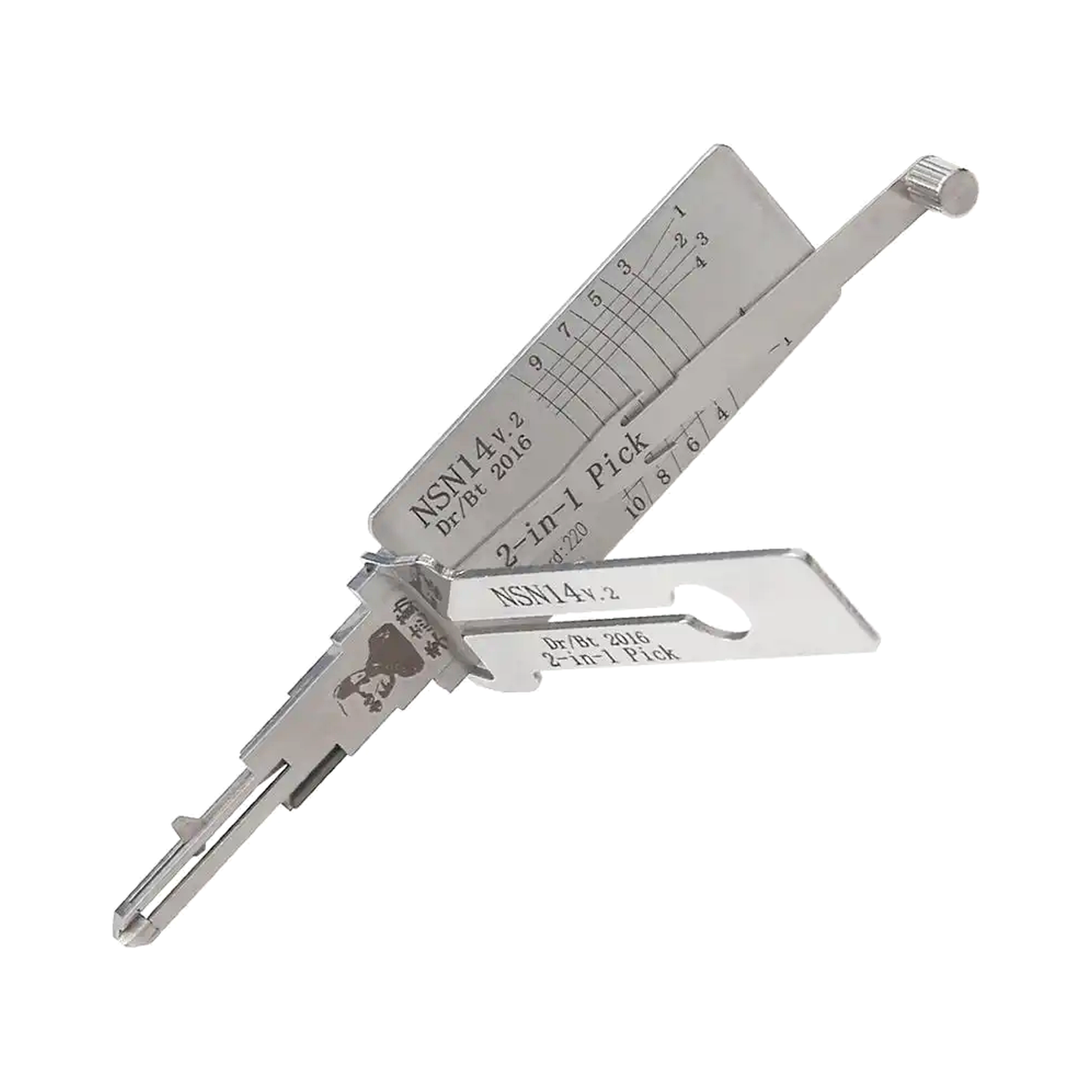 NSN14 2-in-1 locksmith tool detail