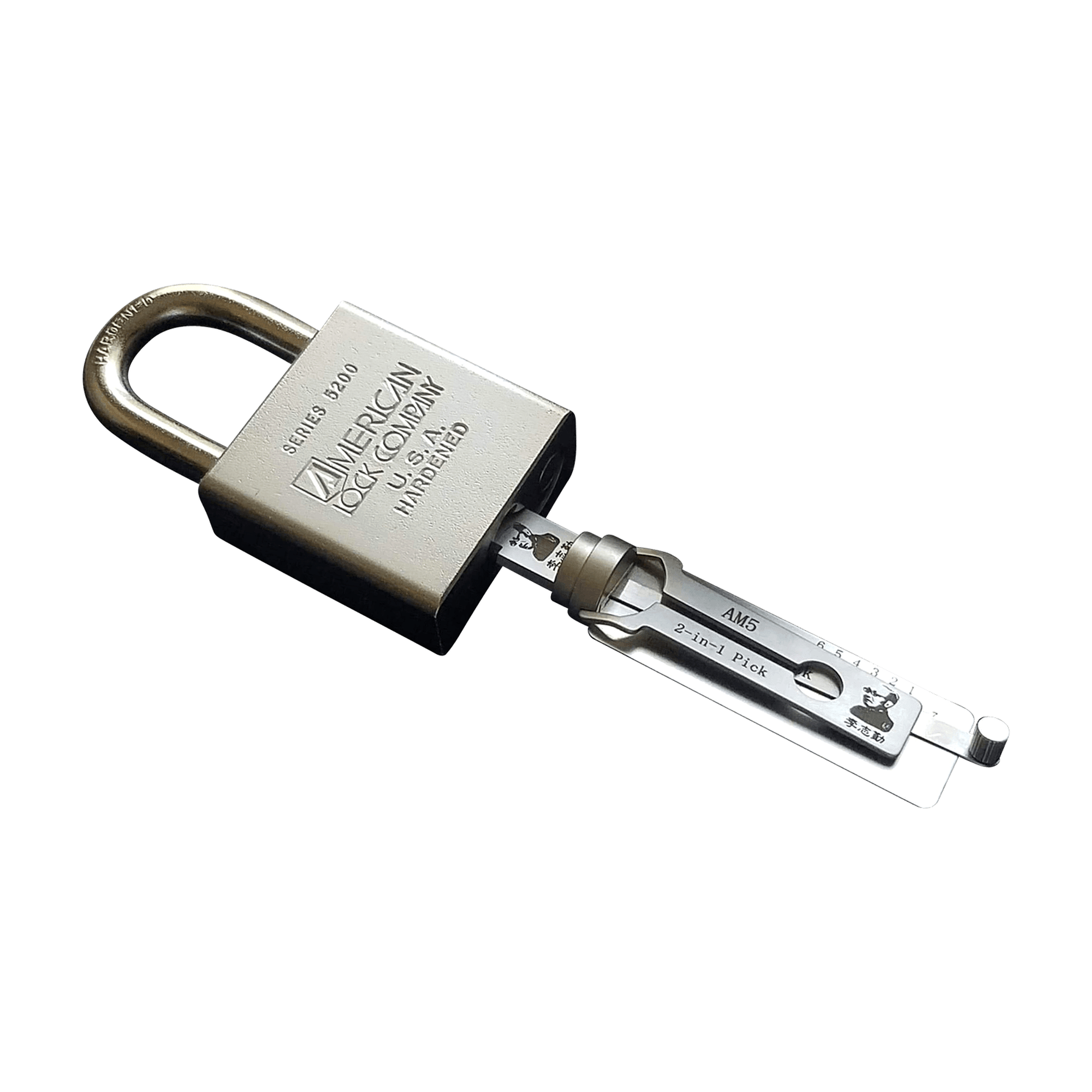 AM5 2-in-1 American Lock locksmith tool detail