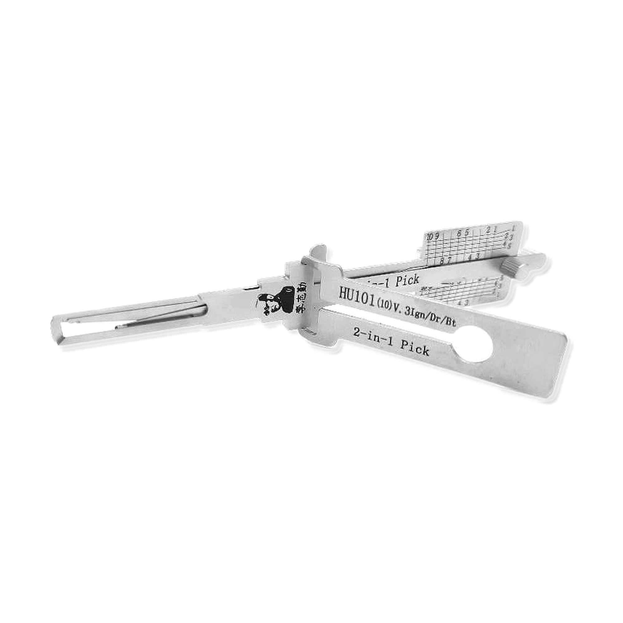 HU101 V3 2-in-1 locksmith tool detail