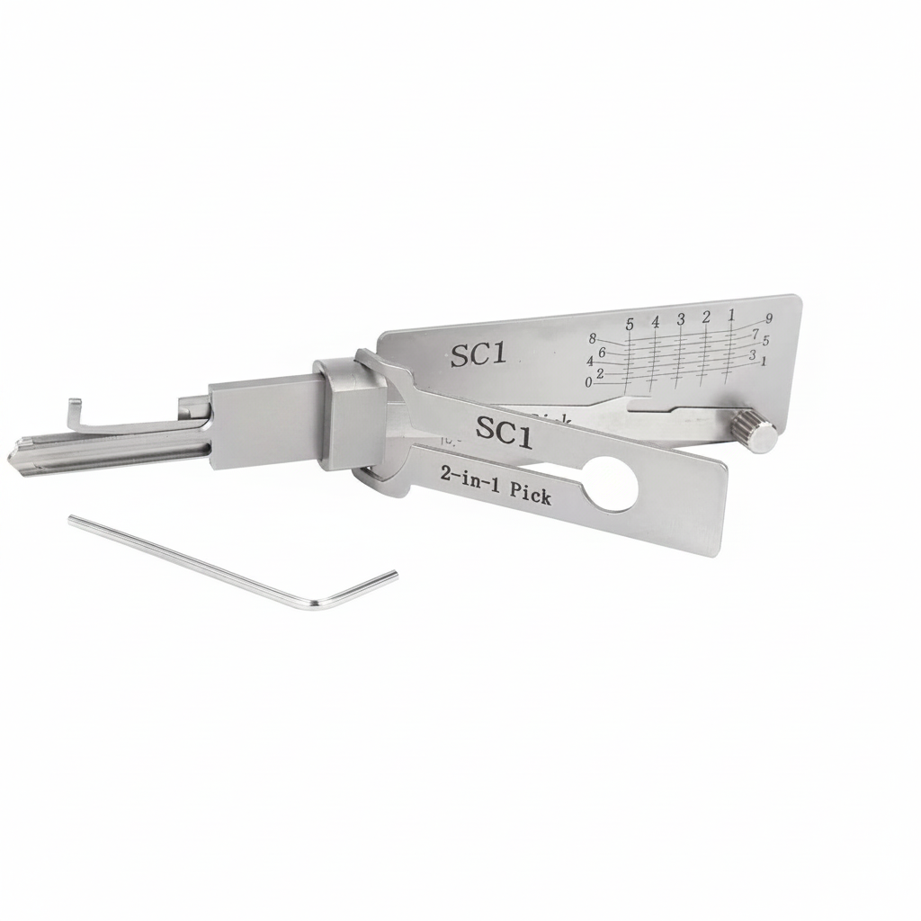 SC1 2-in-1 Pick & Decoder – 45 Degree Angle View