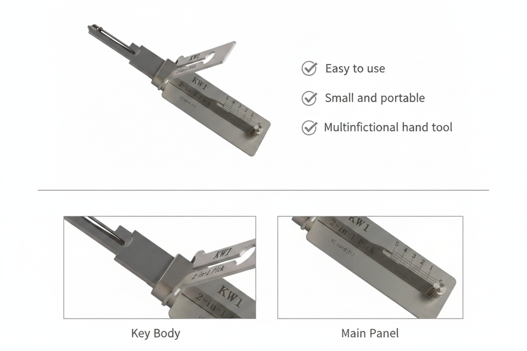 KW1 2-in-1 Pick & Decoder – Product Information