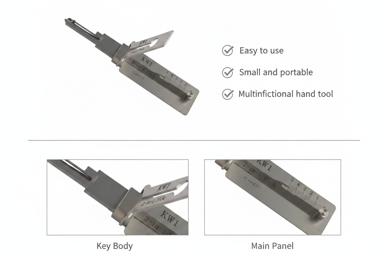 KW1 2-in-1 Pick & Decoder – Product Information