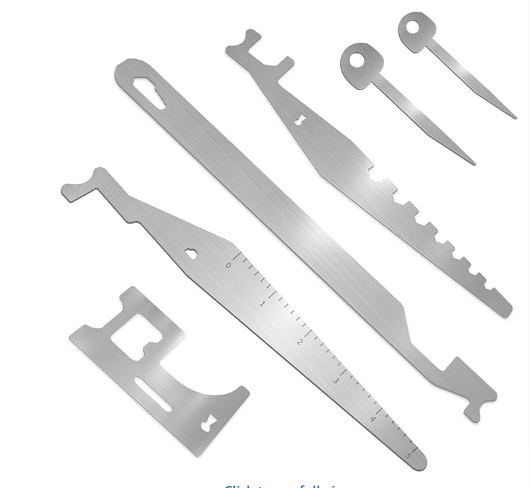 6-Piece Manual Locksmith Tool Set