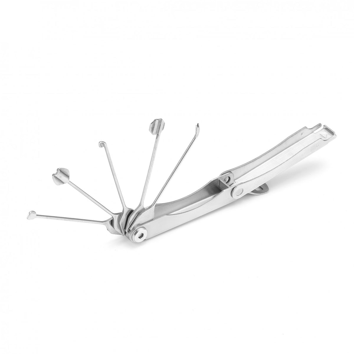 5-Piece Folding Lock Pick Tool Set