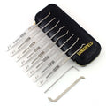 10-Piece Lock Pick Kit with Storage Pouch (8+2)