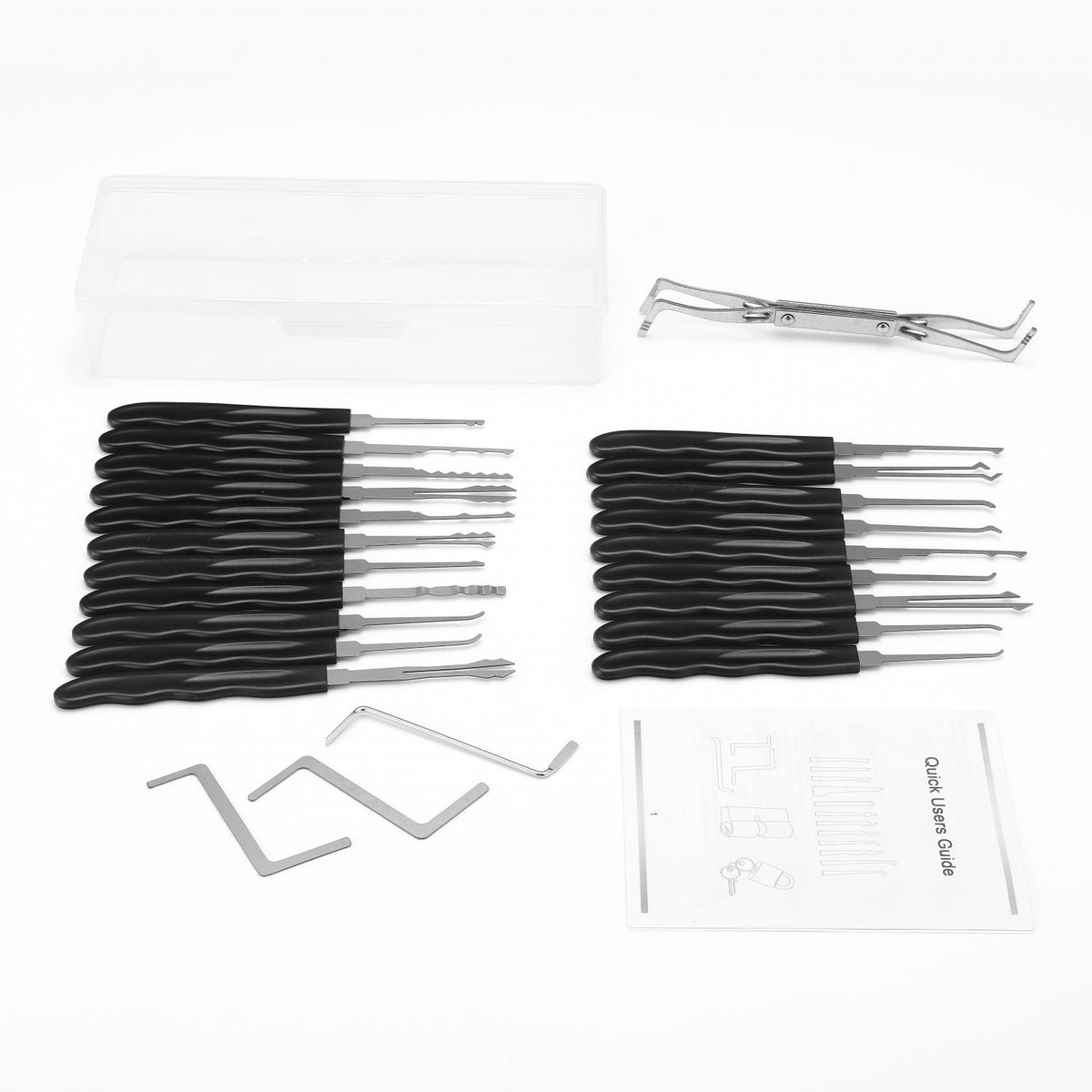 24-Piece Boxed Lock Pick Tool Set