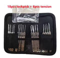 24-Piece Manual Lock Pick Kit (18+6)