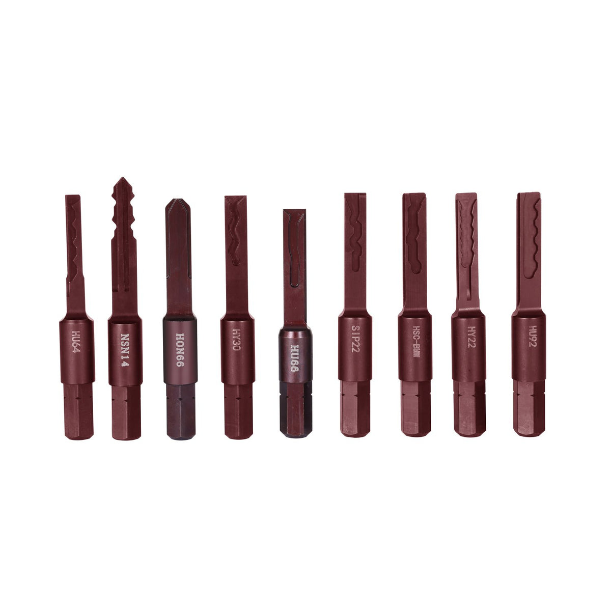 Nine-piece automotive force-entry tool set - supplier product photo