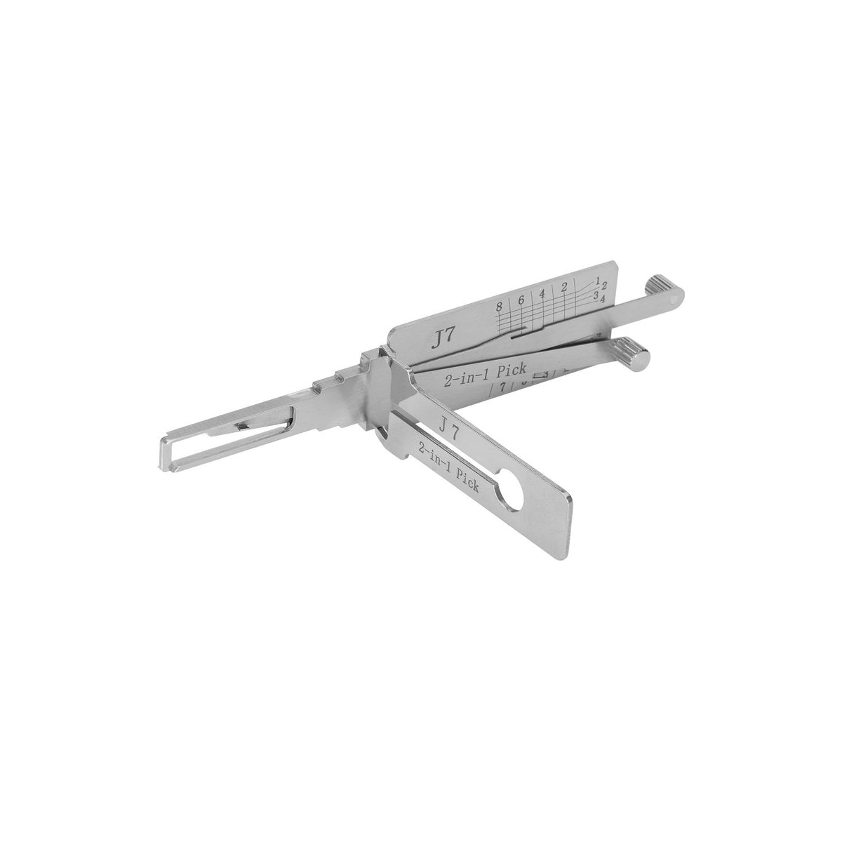J7 automotive locksmith pick and decoder - product view