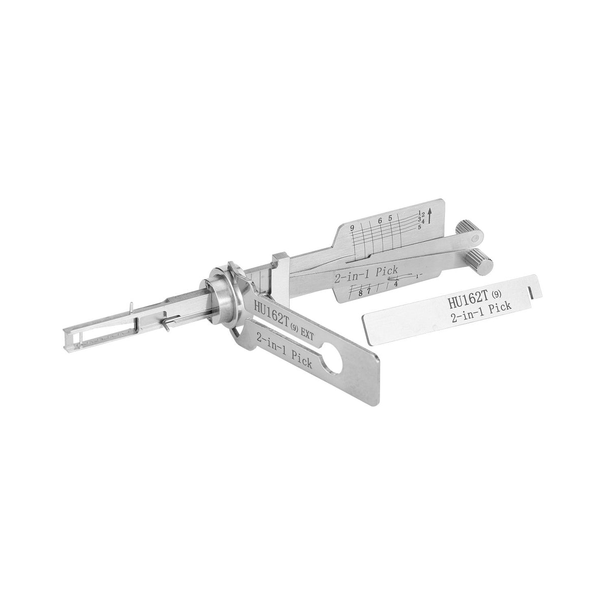 HU162T-09 automotive locksmith pick and decoder - product view